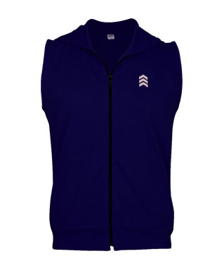 Men's Jacket Sleeveless with hoodie